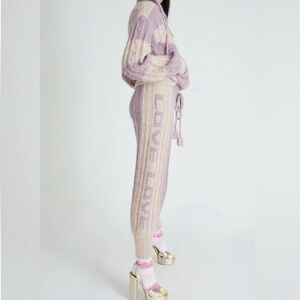 LoveShackFancy Landana Wool Knit Pants 💛